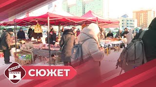 Ярмарка мясной продукции «Идэһэ» стартовала на Комсомольской площади Якутска