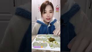 🧊❄️🥶Mukbang ice/mixed ice/ice Asmr/eating ice/full video compilation part 394/sound crunchy