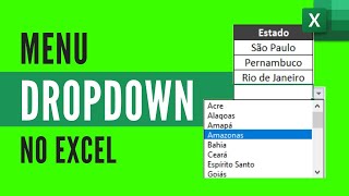 Menu Dropdown no Excel: 2 maneiras de se criar! #excel #office #exceltips #menudropdown #menu