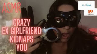 [ASMR]  KIDNAPPED BY PSYCHO  EX GIRLFRIEND IN LEATHER #roleplay #cosplay #leather #tingles