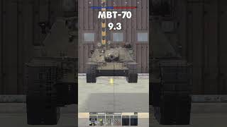 Как пробить MBT-70, XM-803, KPZ-70 в War Thunder?