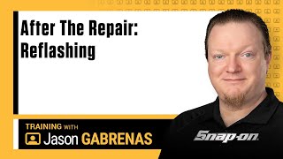 After The Repair: Reflashing with Jason Gabrenas | Snap-on Diagnostics UK