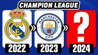 GUESS THE EUFA CHAMPIONS LEAGUE WINNER - UPDATE 2024 | MKJ FOOTBALL QUIZ 2024