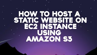 How to Host A Static Website On AWS EC2 using AWS S3 | Telugu | Aws Beginners