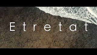 Etretat, by a winter day | Etretat, par un jour d'hiver | Drone 4K