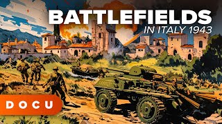 Battlefields in Italy 1943 (War Documentary, WW2, History, Original Footage, English Documentaries)