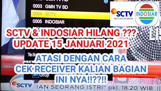 Penyebab SCTV dan Indosiar tidak ada sinyal atau penyebab sctv dan Indosiar hilang