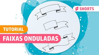 Tutorial - Como fazer Faixas Onduladas | Laryssa Moura #shorts