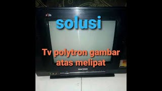 Tv polytron gambar atas melipat