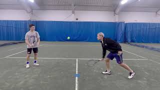 CoachED Weiss RACQUET CONTROL  Drill with regular eastern forehand grip