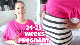 24-25 WEEKS PREGNANCY UPDATES || WEIGHT GAIN | FEELING HUNGRY | PREGNANCY BREAKOUTS