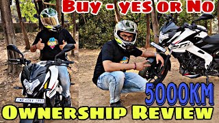 NS200 Bs6 | OWNERSHIP REVIEW 5000 KM | mileage | #ownershipreview #ns200bs6 #2023model