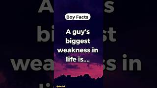 Girls biggest weakness is.... #motivation #psychologyfacts #shorts #quoteshub #short