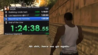 Speedrun en 5 MINUTOS DE GTA SAN ANDREAS