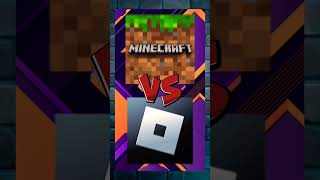 Minecraft vs Roblox 🤙🤙🤙