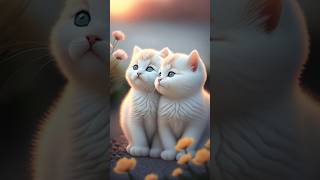 #cute ai cat#ai #cat #romance #romantic #funny #cartoon