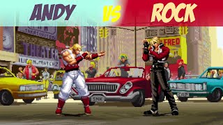 Mugen KOF 2023 Andy Bogard vs Rock Howard 2023