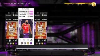 NBA 2K20 massive harden snipe no money spent account