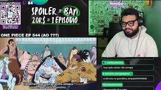 RAFFAVERSO REAGINDO JINBE SE TORNA SHICHIBUKAI | ONE PIECE EP - 544