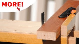 More Tips & Tricks for using the Homemade Jigsaw Crosscut Sled