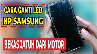 CARA GANTI LCD SAMSUNG M12 #service #tutorial #samsung #viral #cara #duniaoprek #fyp