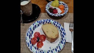 Mira !!! como es  mi desayuno para el éxito en primavera, tiempo de esperanza.