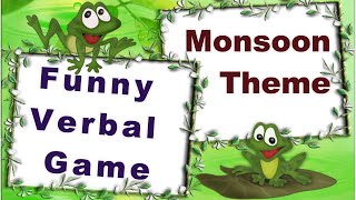 Monsoon Theme Kitty Party Game | Sawan Theme Kitty Party Game | Verbal Game