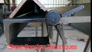 Diy sheet Metal Bender - Diy Project //How To Make iron Sheet  Bender// सीट बेडिंग डाइ, #tools #idea