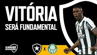 BOTAFOGO SE PREPARA PARA ENFRENTAR O PALMEIRAS