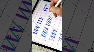 The Basic Calligraphy Strokes On iPad | The ABCs of Procreate #calligraphy #procreatelettering