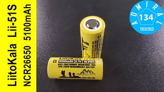 LiitoKala Lii 51S NCR26650 5100mAh. Обзор аккумулятора