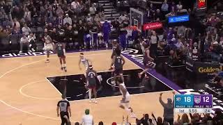 De'Aaron Fox At Full Speed Then Crosses And Throws It Down Against The Thunder  NBA 012023