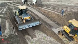 Incredible # Showing # Dozer # Failure # In # Water # And # Technical # Skills # Helping # By # Doze