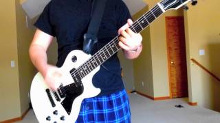 Guitar Cover (Teenage Bottlerocket - Punk House of Horror) Gibson Les Paul Special p90 Roller Bridge