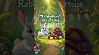 "The Friendship of Sasa the Rabbit and Kasa the Tortoise #Rabbit #Tortoise #Friendship#shorts#viral