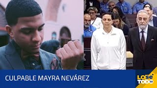 CULPABLE MAYRA NEVÁREZ EN TODOS LOS CARGOS POR OCASIONAR CHOQUE EN EL QUE FALLECIÓ JUSTIN SANTOS