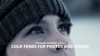 Cinematic Film Cold LUTs Tones for Photos and Videos