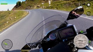 VFR1200FD ride the Timmelsjoch DAM Exhaust on board