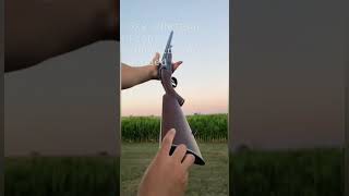 Sxs shotgun trapshooting one handed.