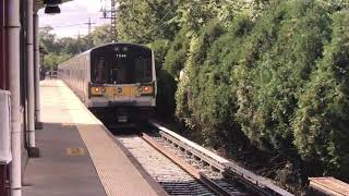 "Another Twice film" 2 LIRR M7s passing by Auburndale Station