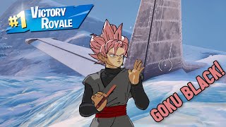 GOKU BLACK Squad Win Gameplay! (36 Eliminations!) | Fortnite Battle Royale: Chapter 5 No Builds