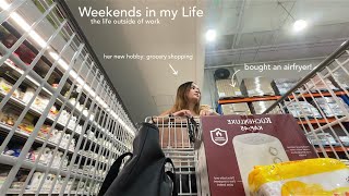 Weekends in my Life | grocery shopping, attending a wedding & lola’s bday celebration 🌧️⭐️🌷