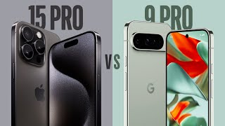 Google Pixel 9 Pro vs iPhone 15 Pro: The Ultimate Flagship Showdown | Camera, Performance & More