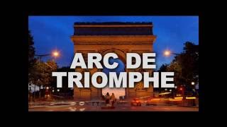 Famous Monument in France, Arc De Triomphe