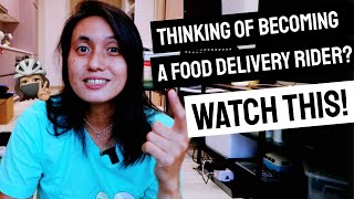 Want to be a food delivery rider? Watch this first! // #DeliveredbyBernie