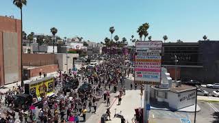 All Black Lives Matter Protest in Hollywood DTLA Los Angeles, CA #GeorgeFloyd