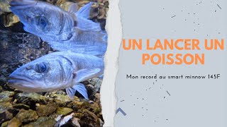 Un lancer un poisson (5) - Mon loup record ? [smart minnow 145 F]