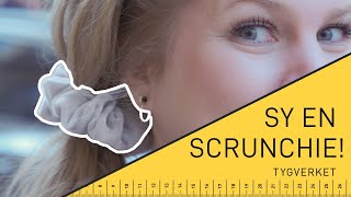 Sy din egen scrunchie ✂️ DIY