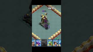 MONOLITH VS MAX TROOPS  (ELIXIR) 🗿👺 PART 6  #coc #gaming @Pandey_2006