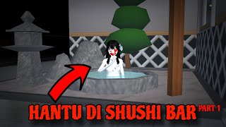 Yuta Dan Mio Lihat Hantu Di Shushi Bar Part 1 || Sakura School Simulator